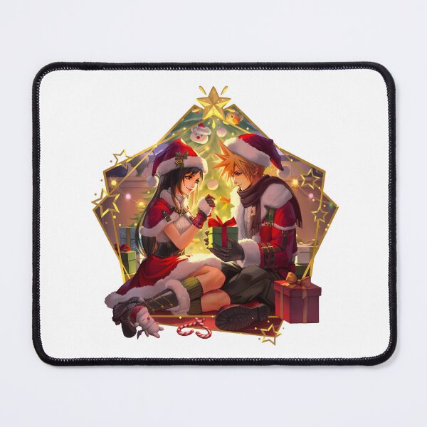 Item preview, Cloud and Tifa Cloti Christmas Final Fantasy VII designed and sold by Lali-Holley.