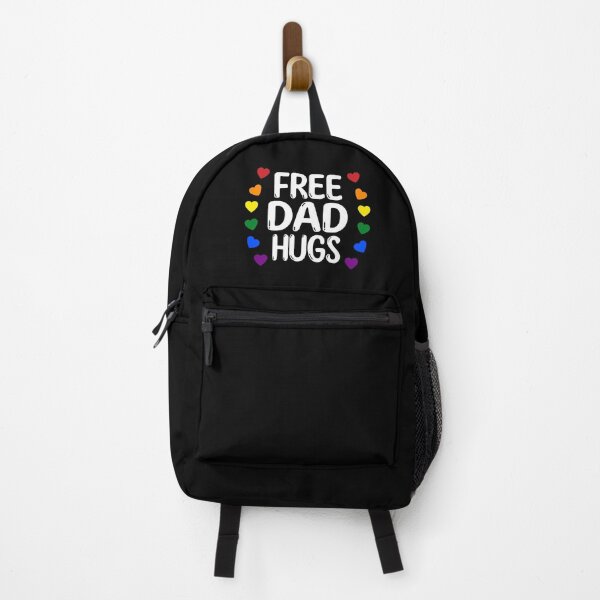 Item preview, Free Dad Hugs V - Rainbow Gay Pride designed and sold by Lemon Pepper.
