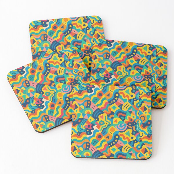 Item preview, Colorful abstract seamless pattern – geometric and playful. Colorful Abstract Seamless Pattern – Geometric and Playful designed and sold by Konsolen-Hühnchen.