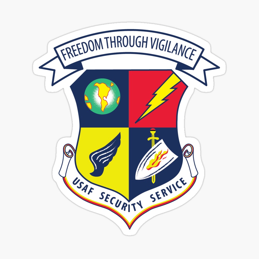 Freedom Through Vigilance USAFSS Magnet for Sale by Wildharegrafix |  Redbubble