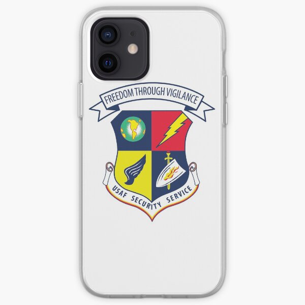 Freedom Through Vigilance USAFSS iPhone Soft Case