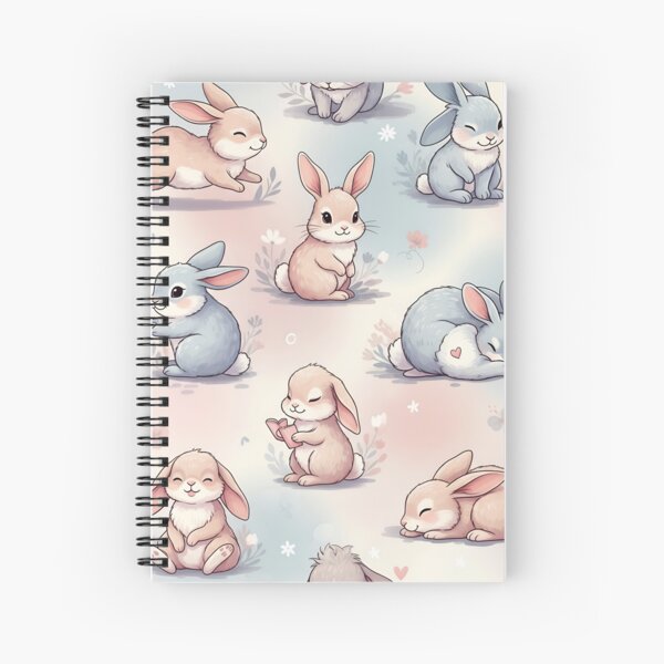 Item preview, Cute rabbit seamless pattern design  designed and sold by Creativeworld03.