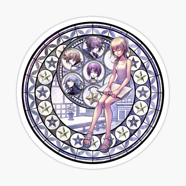 Item preview, Vidrieras de Namine Kingdom Hearts designed and sold by Lali-Holley.