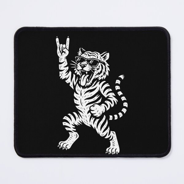 Item preview, Rock Music Metal Music Funny Tiger Heavy Metal designed and sold by LuminOrb.
