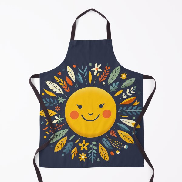 Artikelvorschau, Sonne: Lächelnde florale Ausstrahlung - Skandinavische Volkskunst von heidiannemorris © entworfen und verkauft von FOLK ART FUSION by heidiannemorris.