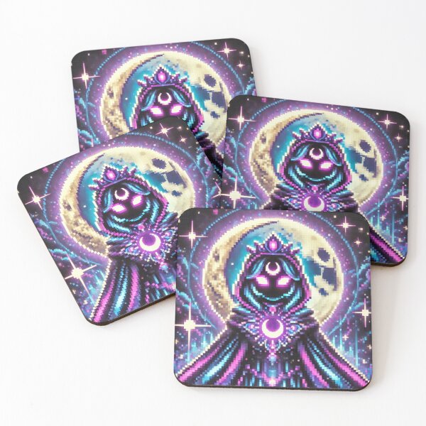 Item preview, Pixel Moon Goddess designed and sold by BrujasApparel.