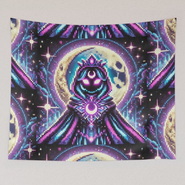 Item preview, Pixel Moon Goddess designed and sold by BrujasApparel.