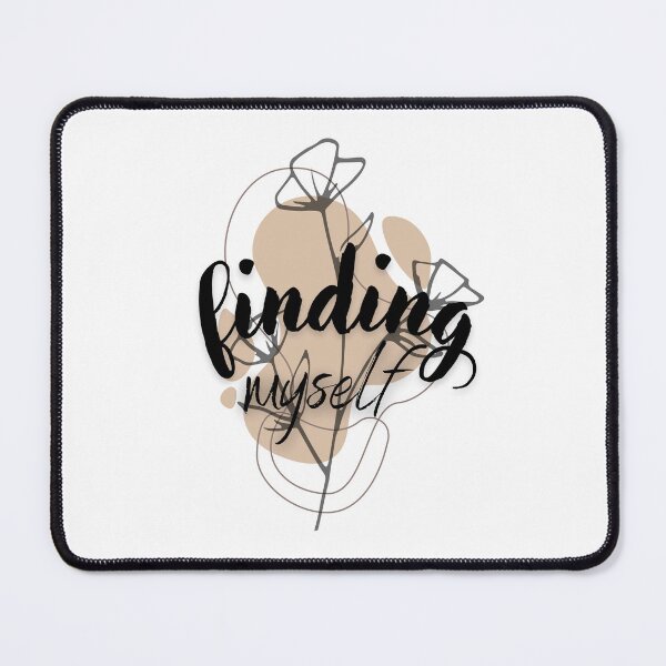 Item preview, Finding Myself – Abstract Minimalist Self-Discovery Design designed and sold by Cozyscribbles.
