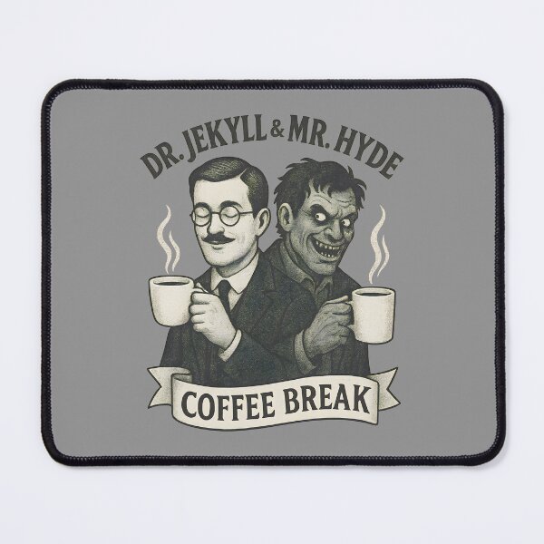 Item preview, Funny Dr. Jekyll & Mr. Hyde Coffee Lovers Design designed and sold by Shoot-The-Moon.