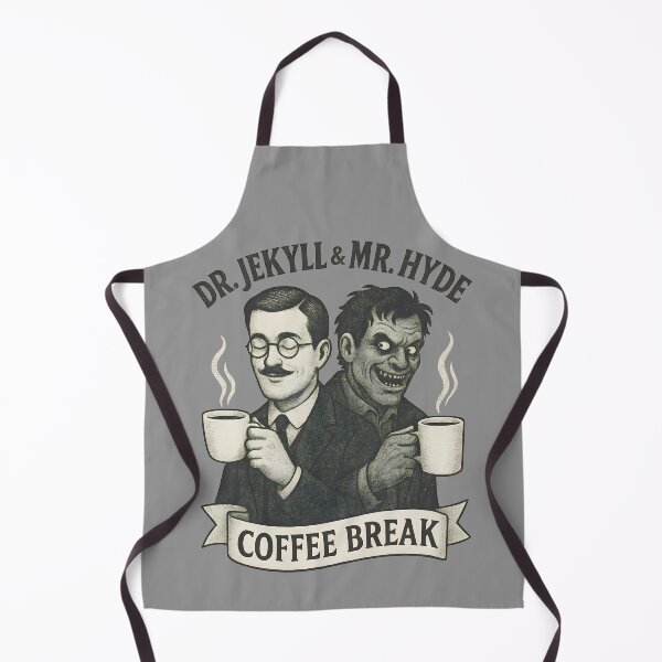 Item preview, Funny Dr. Jekyll & Mr. Hyde Coffee Lovers Design designed and sold by Shoot-The-Moon.