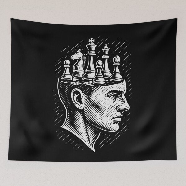 Item preview, Chess Enthusiast Mind Chess Player designed and sold by LuminOrb.