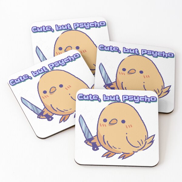 Item preview, cute, but psycho designed and sold by Mertonopolis.