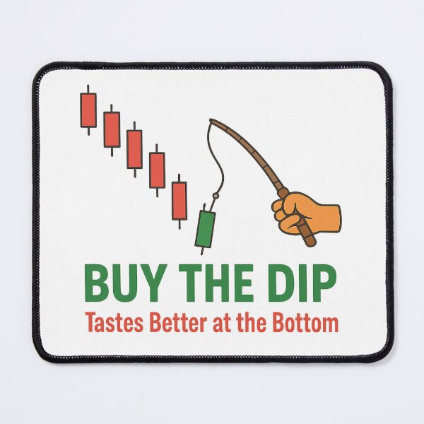 Item preview, Buy the Dip Funny Stock Market Meme designed and sold by Nuvijo.