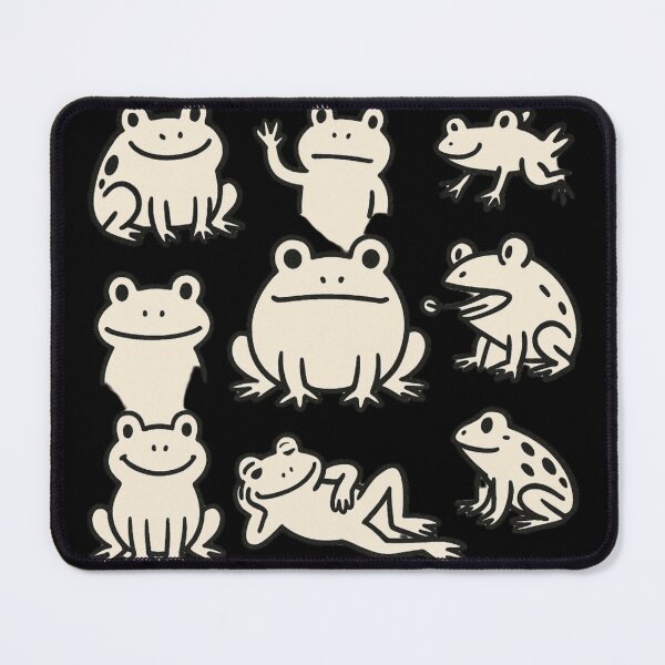 Item preview, Frog doodle - cute and funny designed and sold by DamioPolArt.