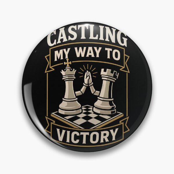 Item preview, Castling My Way To Victory funny saying Chess designed and sold by LuminOrb.