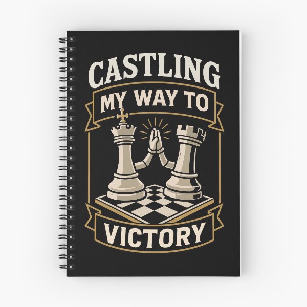 Item preview, Castling My Way To Victory funny saying Chess designed and sold by LuminOrb.