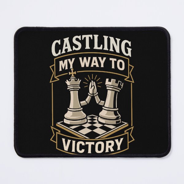 Item preview, Castling My Way To Victory funny saying Chess designed and sold by LuminOrb.