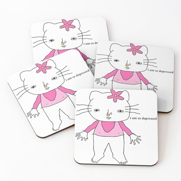 Item preview, depression hello kitty designed and sold by MarstaKola.