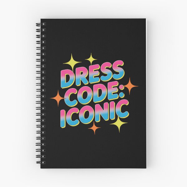 Item preview, Dress Code: Iconic – Bold Retro Neon designed and sold by MagicWander.