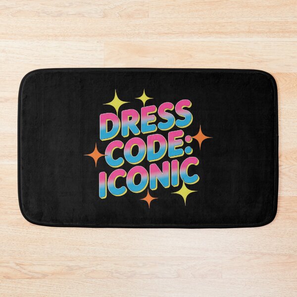 Item preview, Dress Code: Iconic – Bold Retro Neon designed and sold by MagicWander.