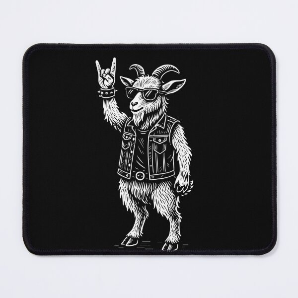 Item preview, Metal Music Pygmy goat Rock Musik Funny Heavy designed and sold by LuminOrb.