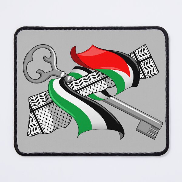 Item preview, Palestine Flag Wrapped around Gaza Map and Keffiyeh designed and sold by BluedarkArt.