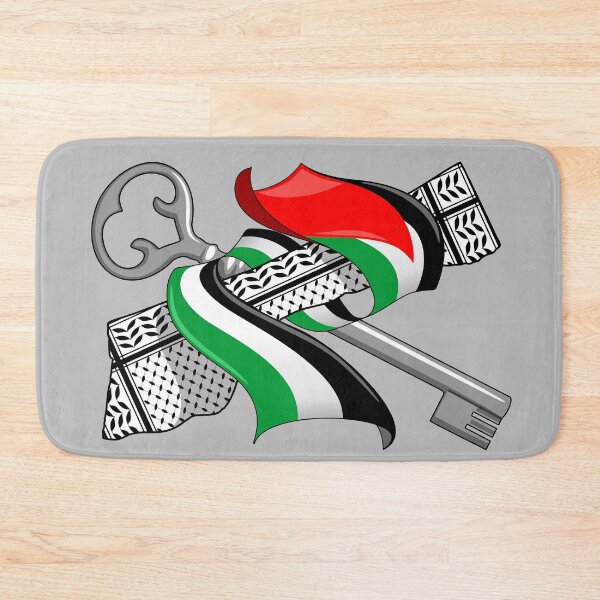 Item preview, Palestine Flag Wrapped around Gaza Map and Keffiyeh designed and sold by BluedarkArt.