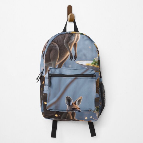 Item preview, Epic Fantasy Kangaroo Feast in Winter Forest designed and sold by Dream Output .