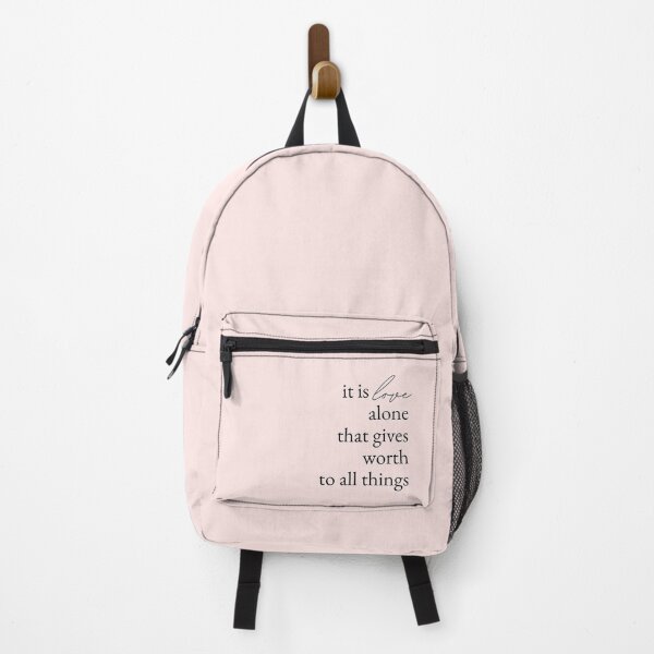 Item preview, It Is Love Alone – Minimalist Inspirational Quote Print designed and sold by Giana Marie.
