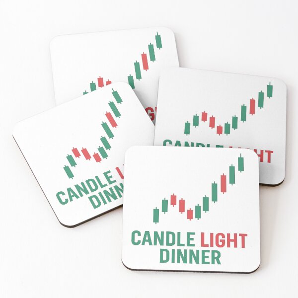 Item preview, Candle Light Dinner – Trader Candle Chart Design designed and sold by Nuvijo.