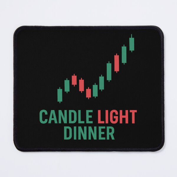 Item preview, Candle Light Dinner – Trader Candle Chart Design designed and sold by Nuvijo.