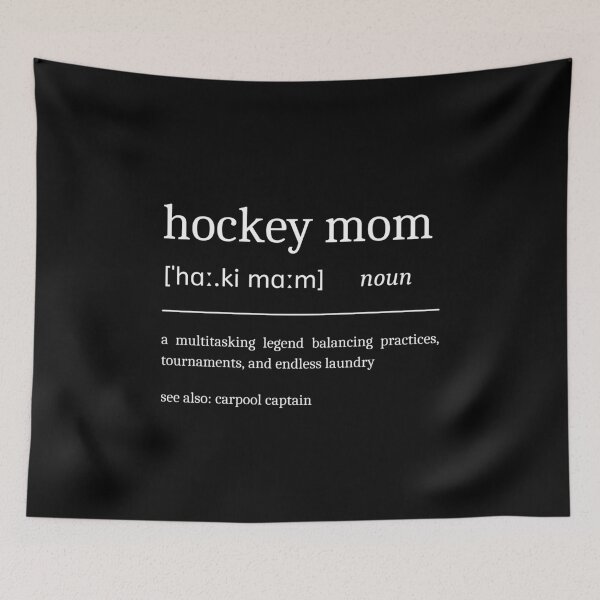 Artikelvorschau, Hockey Mom Definition Lustiges Eishockey Mutter Wörterbuch entworfen und verkauft von StrideSuccess.