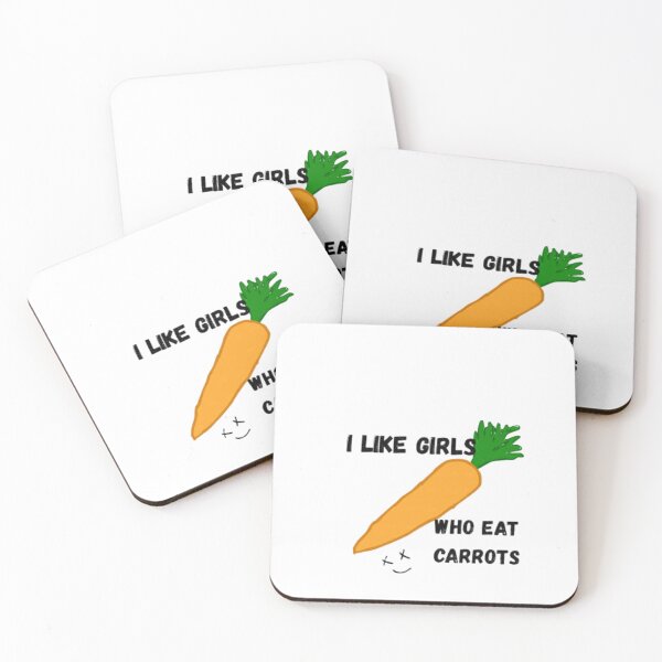 Item preview, I Like Girls Who Eat Carrots – Louis Tomlinson One Direction Meme Design designed and sold by MartynaMakes.