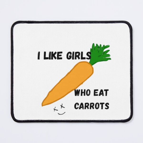 Item preview, I Like Girls Who Eat Carrots – Louis Tomlinson One Direction Meme Design designed and sold by MartynaMakes.