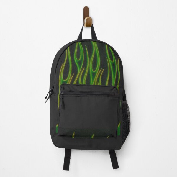Item preview, Green flames graphic designed and sold by BrontesWhimsyStore.