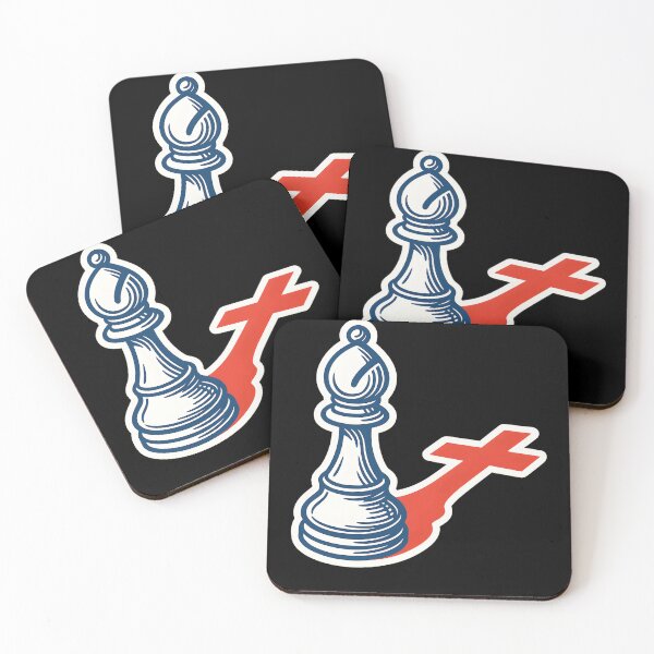 Item preview, Chess Player Funny Bishop Shadow Design designed and sold by LuminOrb.