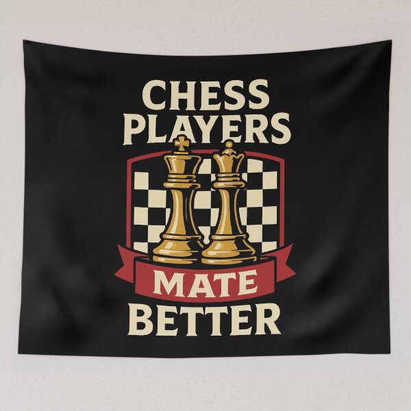 Item preview, Chess Players Mate Better Checkmate Humor designed and sold by LuminOrb.