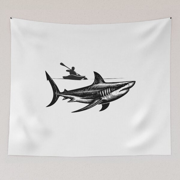 Item preview, Kayak Shark designed and sold by AMERICANCHEEZ.