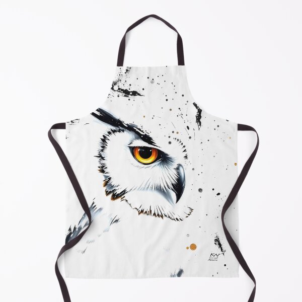 Item preview, White & black owl designed and sold by nataliakuruch.