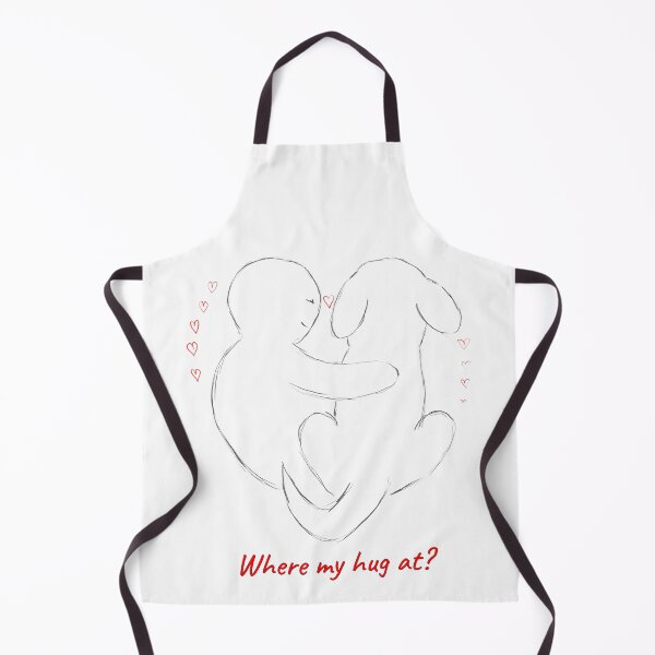 Item preview, Where My Hug At? Cute Dog Hug Sketch designed and sold by ARS ORBA .