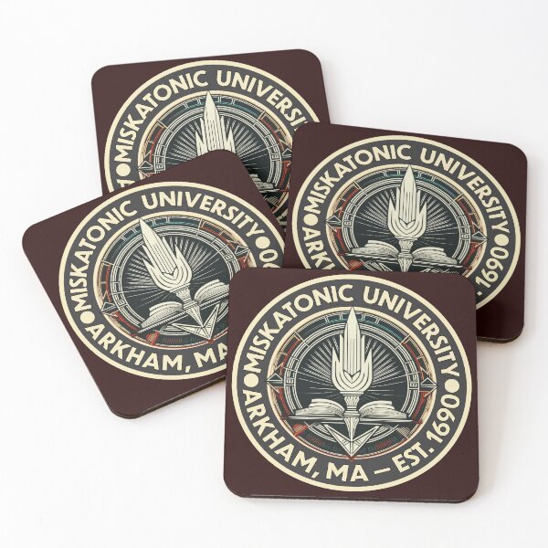 Item preview, Miskatonic University — a symbol of rationalism and the Promethean spirit designed and sold by Phoeby Art Shop.