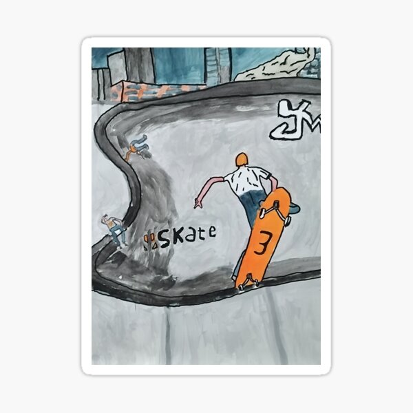 Item preview, An ode to skate 3 designed and sold by missrhubarb.