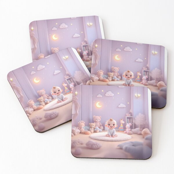 Item preview, Sweet Baby Glow – Cozy Nursery Moments designed and sold by Whimsical Hug.