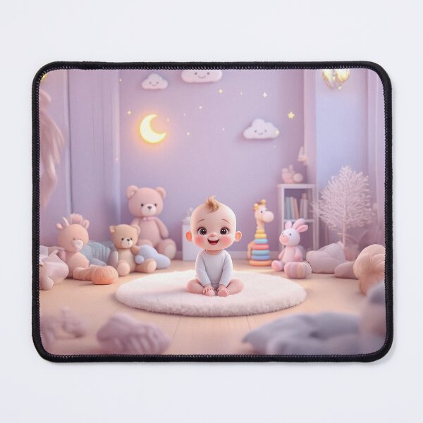 Item preview, Sweet Baby Glow – Cozy Nursery Moments designed and sold by Whimsical Hug.
