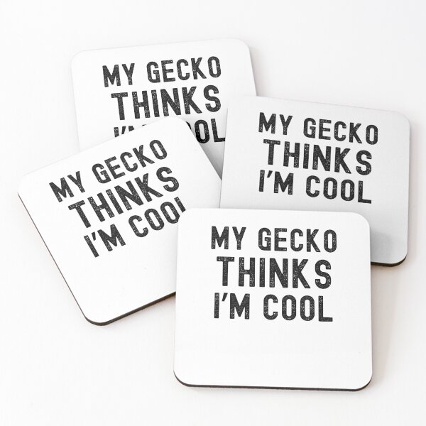 Item preview, My gecko thinks I'm cool gecko owner funny gecko mom designed and sold by snowry.