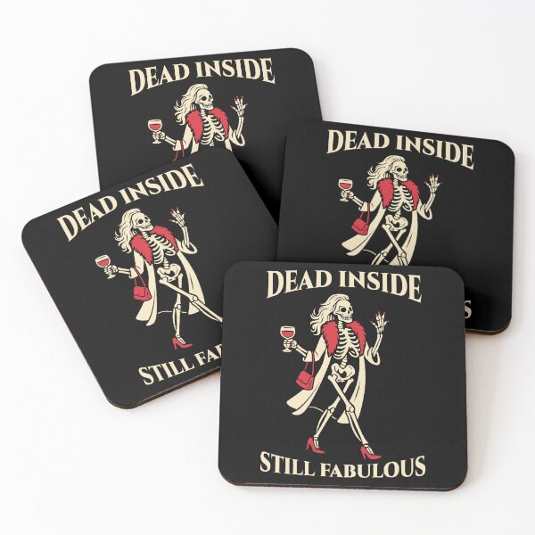 Item preview, Dead Inside, Still Fabulous – Glam Ghoul designed and sold by TheDisloyalists.