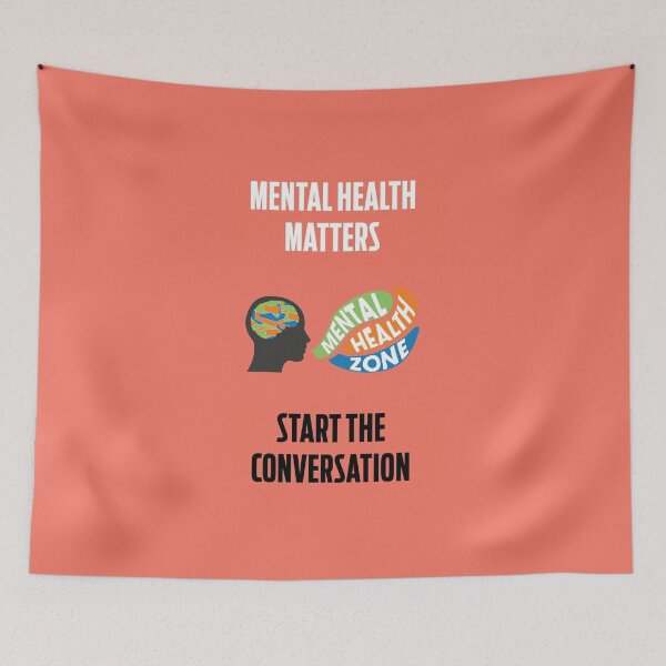 Item preview, Let's talk about mental health  designed and sold by Sapna Reddy.