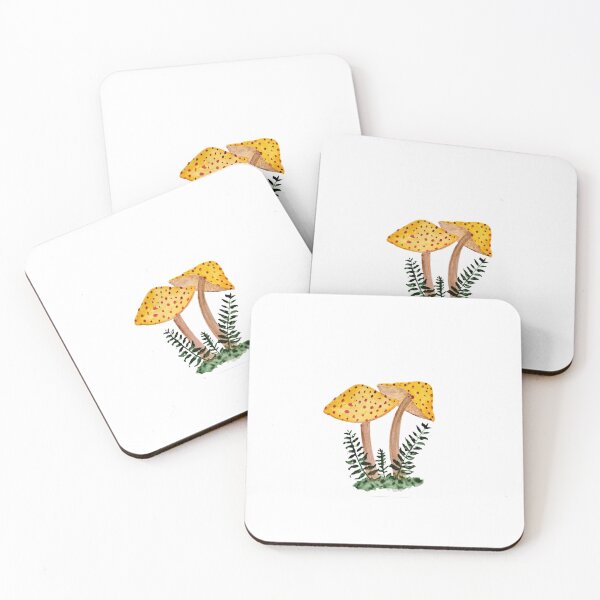 Item preview, Yellow Mushrooms to brighten up your day designed and sold by GwendolynLee.