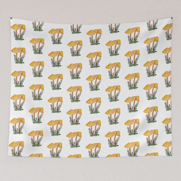 Item preview, Yellow Mushrooms to brighten up your day designed and sold by GwendolynLee.