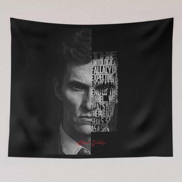 Item preview, Rust Cohle – Iconic Quote designed and sold by Enea Kelo.